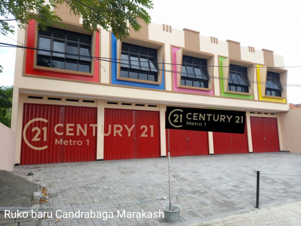 DIJUAL 5 unit Ruko Baru 2 LT strategis di Central bisnis Candrabaga,Marakash,Bek