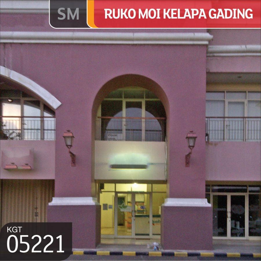 Ruko (Sewa) MOI Gading Riverview, Kelapa Gading Square Kelapa Gading