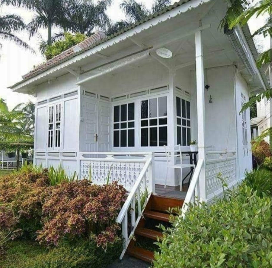 Jual Rumah Kayu Panggung Bongkar Pasang Khas Kota Palembang