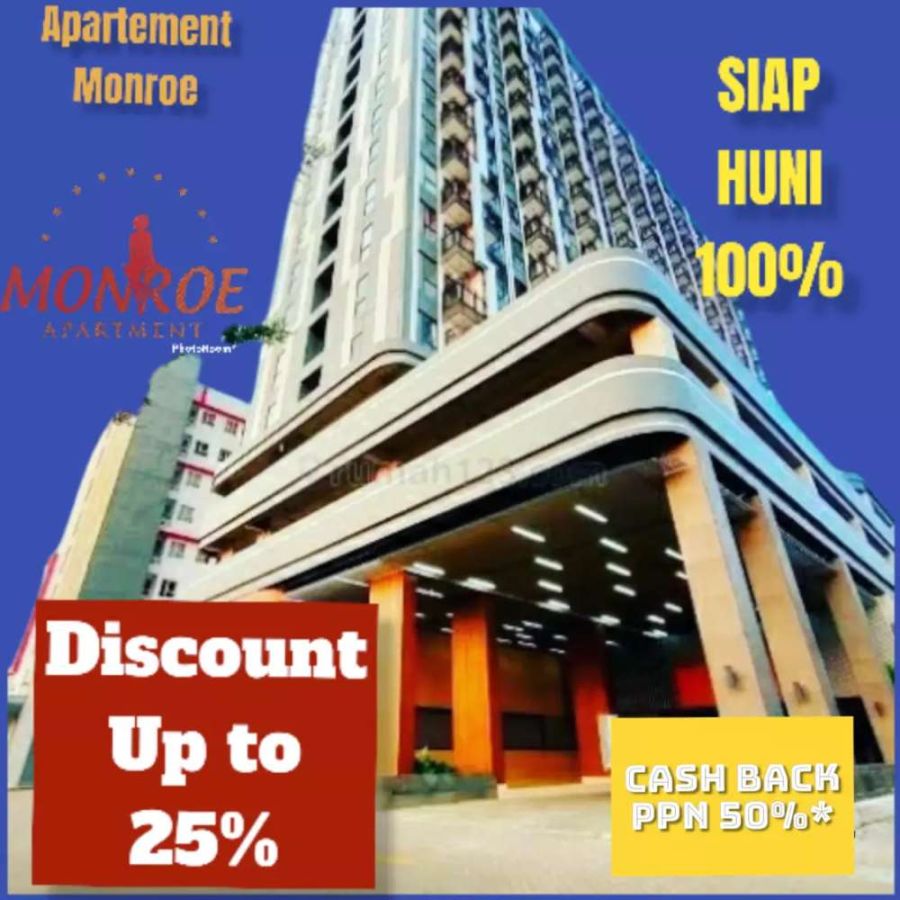 Apartement Monroe Siap Huni Dijual Discount