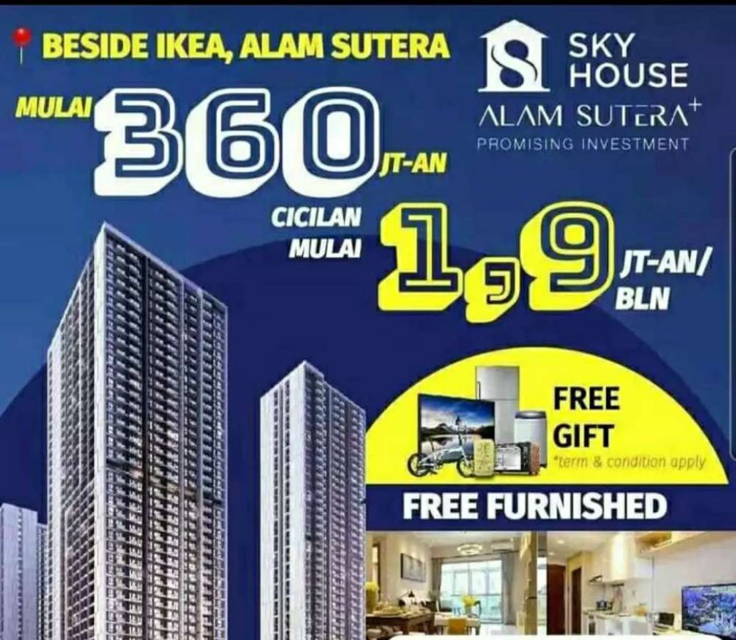 Sky House Alam Sutera Apartemen Hot Promo January