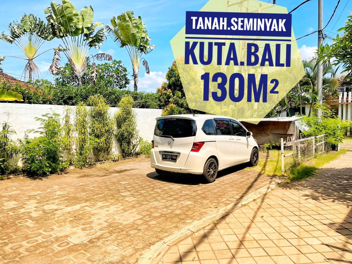 Jual tanah di Seminyak Canggu cocok Villa Kuta Bali