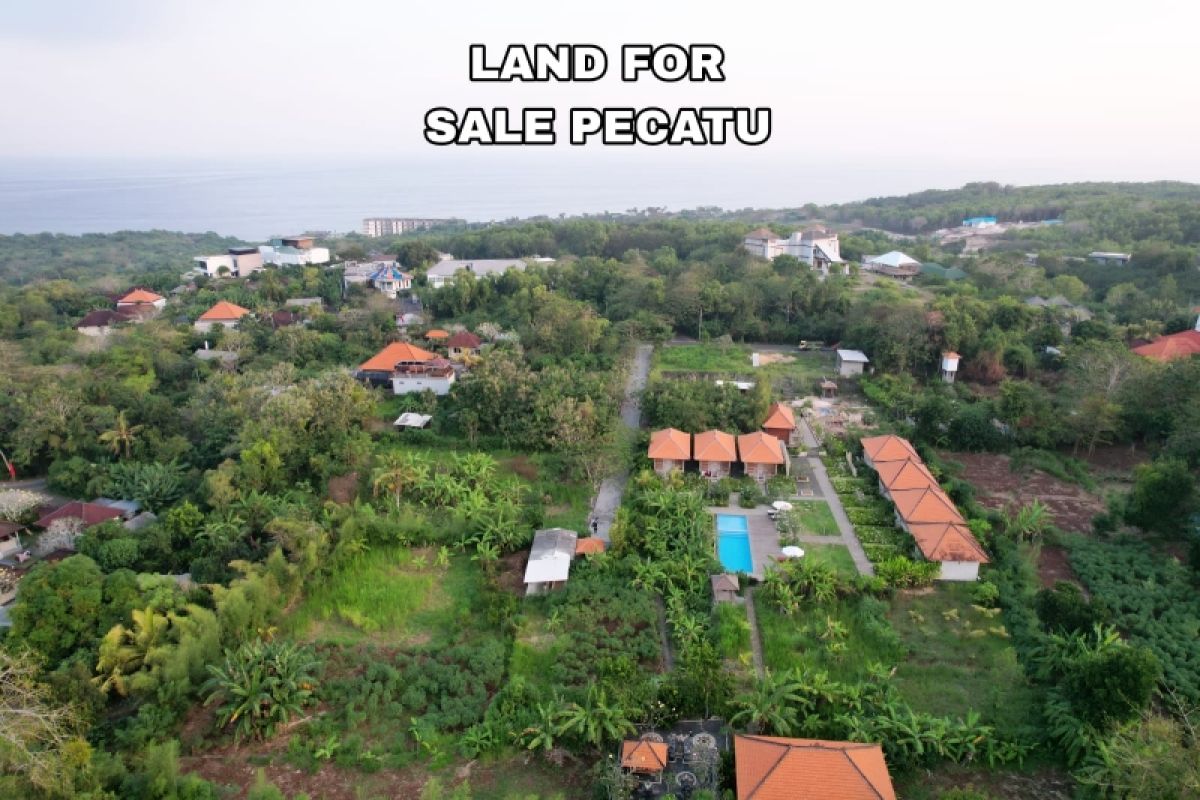 Premium land Pecatu near beach and villa enviromental