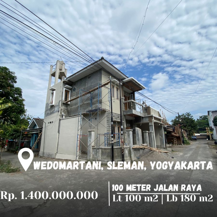 Rumah Proses Finishing di Maguwoharjo dekat SD Model Yogyakarta