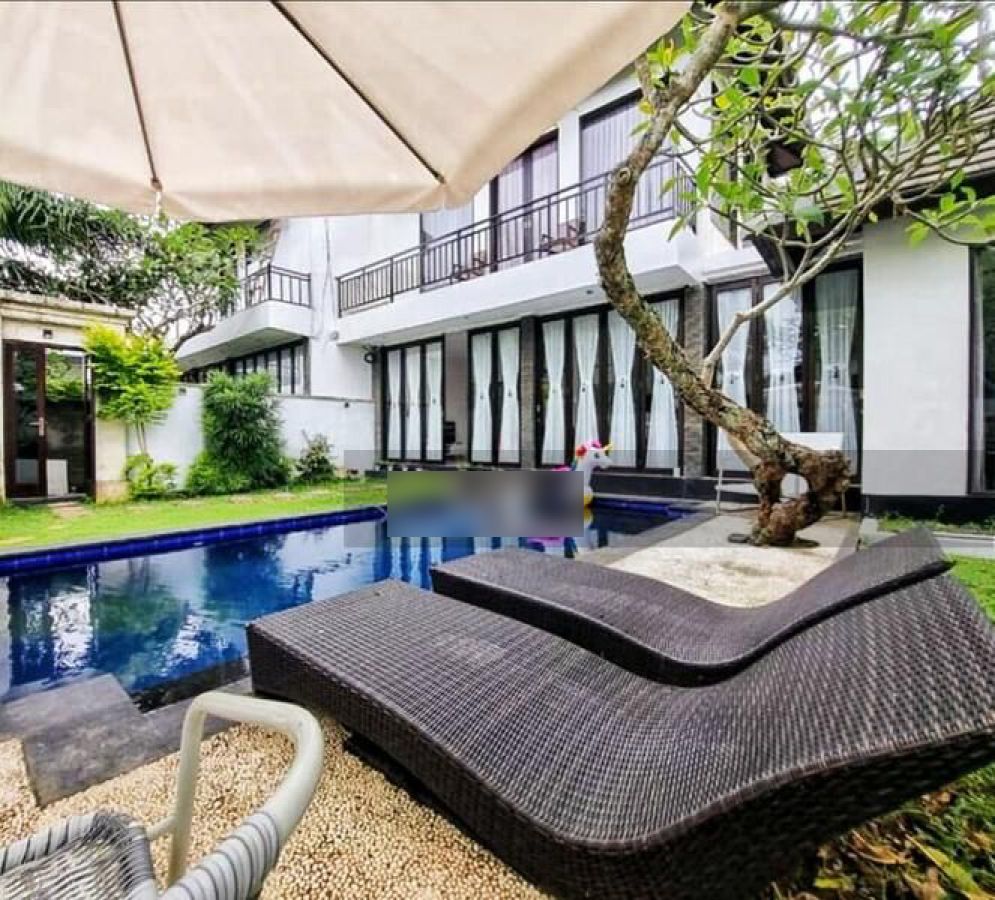 For sale beautiful modern villa with private pool near melasti beach