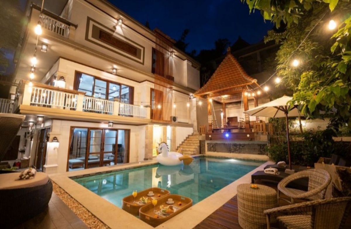 Dijual Vila Cantik Nyanyi Riverside,Tabanan,Bali -R-0343