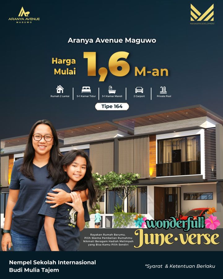 Dijual Rumah Cluster 2 Lantai Luas 164 5 Kamar Di Maguwo Yogyakarta