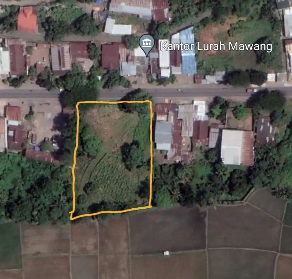 Tanah Strategis 3.000 m2 Poros Malino dekat Kantor Lurah Mawang