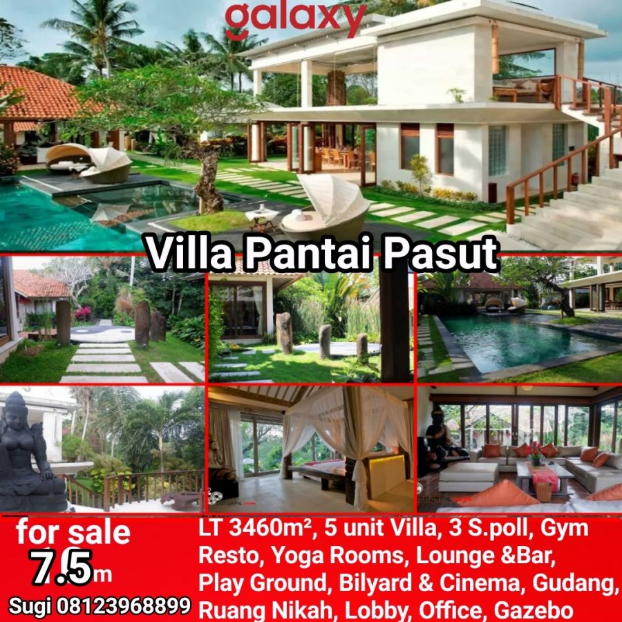 Villa pantai Pasut