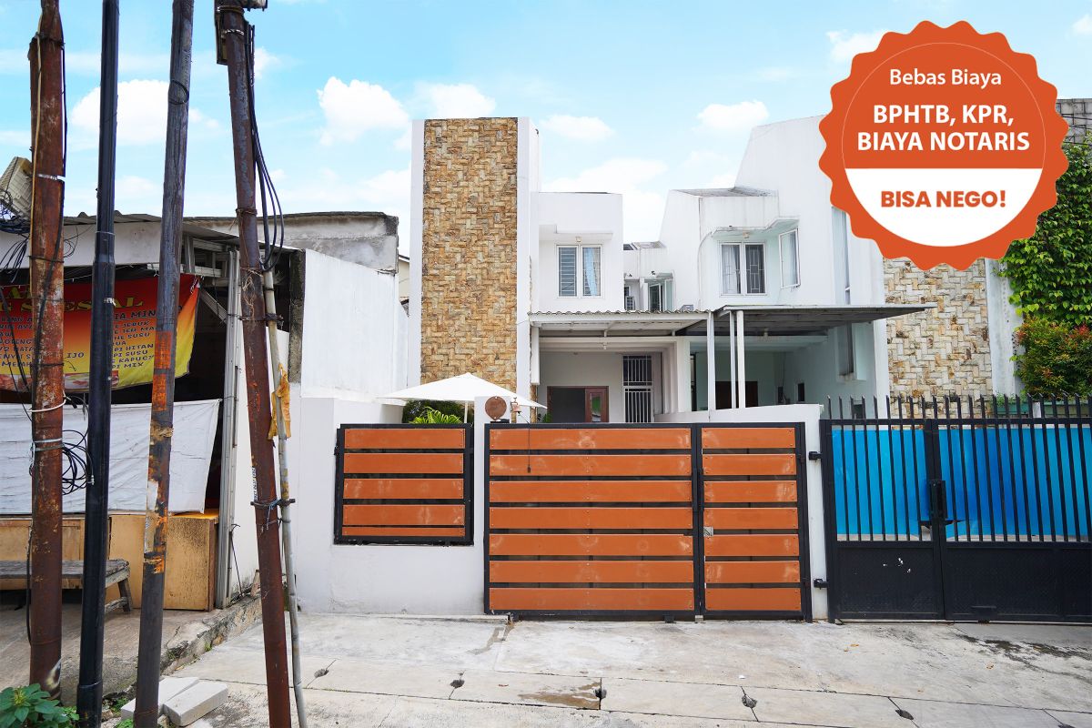 Dijual Rumah Murah 2 Lantai Siap Huni Di Jagakarsa Free Biaya-biaya