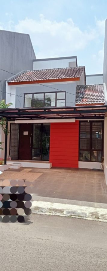Dijual rumah 1.5 lantai dalam cluster exclusive Graha Bintaro.rh