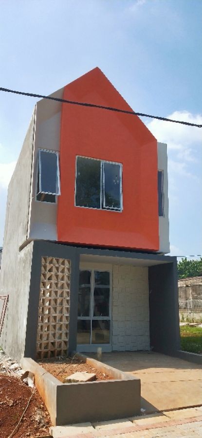 Rumah murah 2lantai lengkap fasilitas di mustikajaya