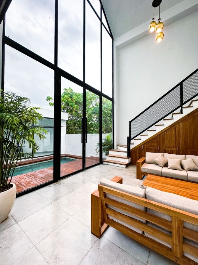 Di Jual Villa Desain Modern di Daerah Canggu Badung Bali