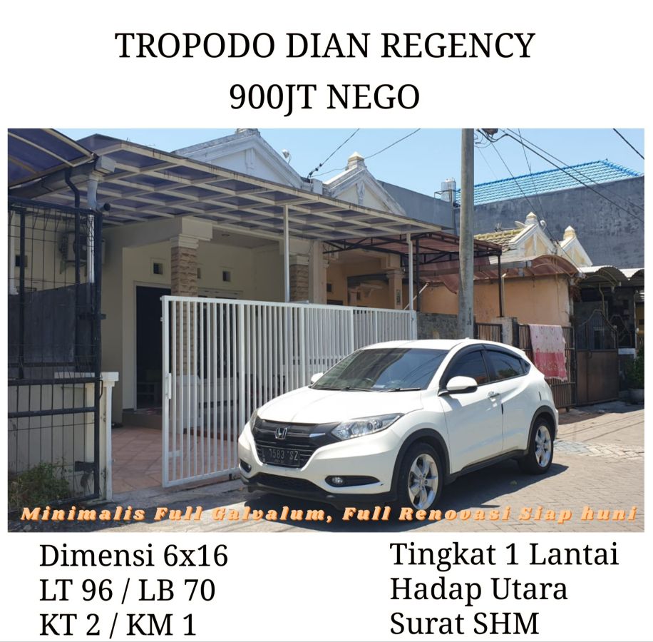 Rumah Siap Huni Tropodo Dian Regency Dkt Griya Mapan Sentosa