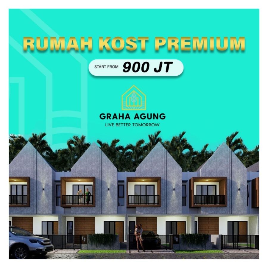 Rumah Kost Premium Dekat Brawijaya di Merjosari Kota Malang