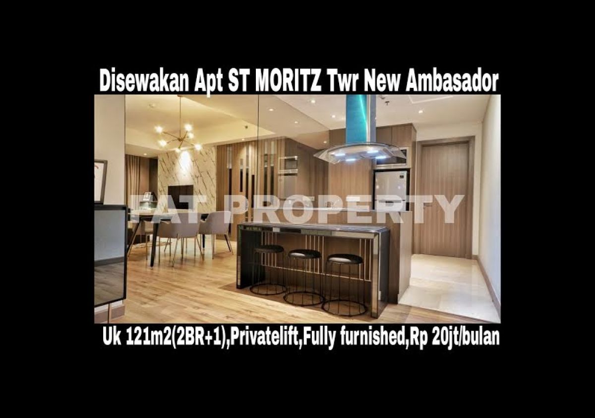 Disewakan Apartemen St Moritz Tower New Ambasador 121M2