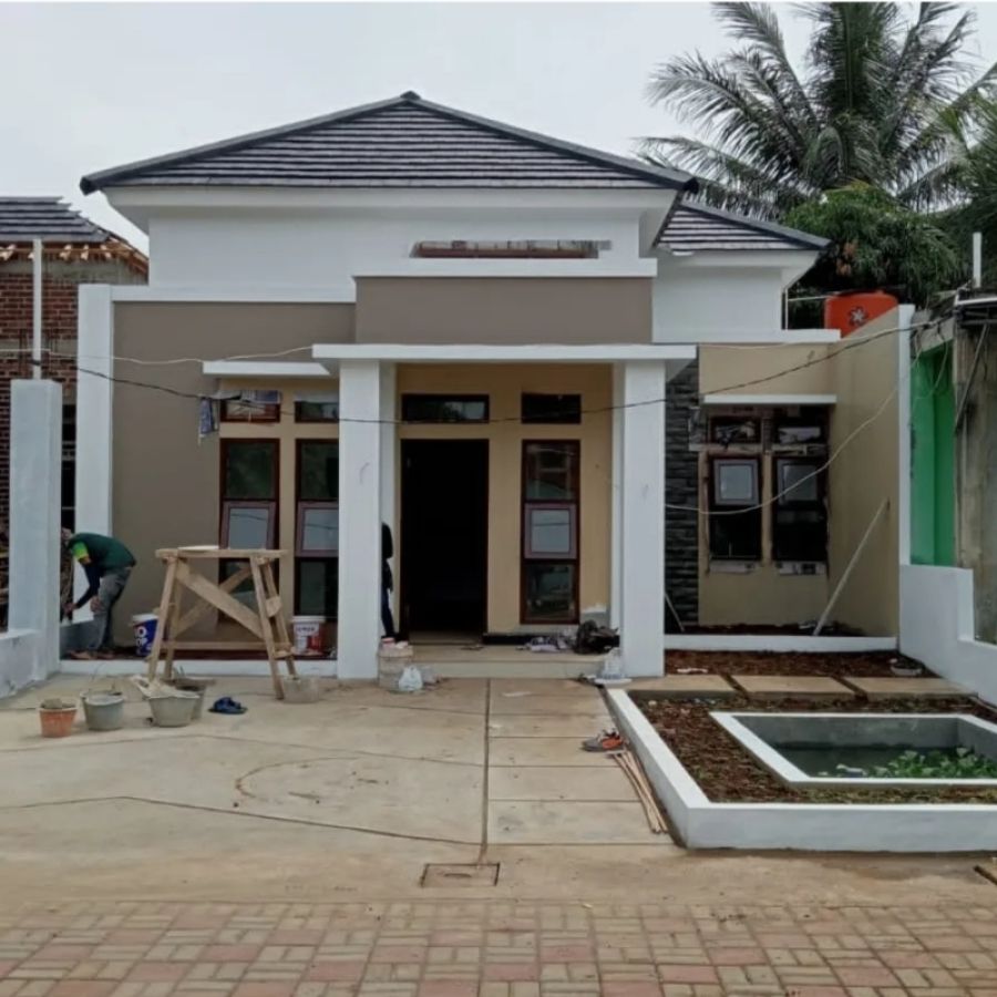 Rumah modern murah, dkt Jln Raya Cinunuk.