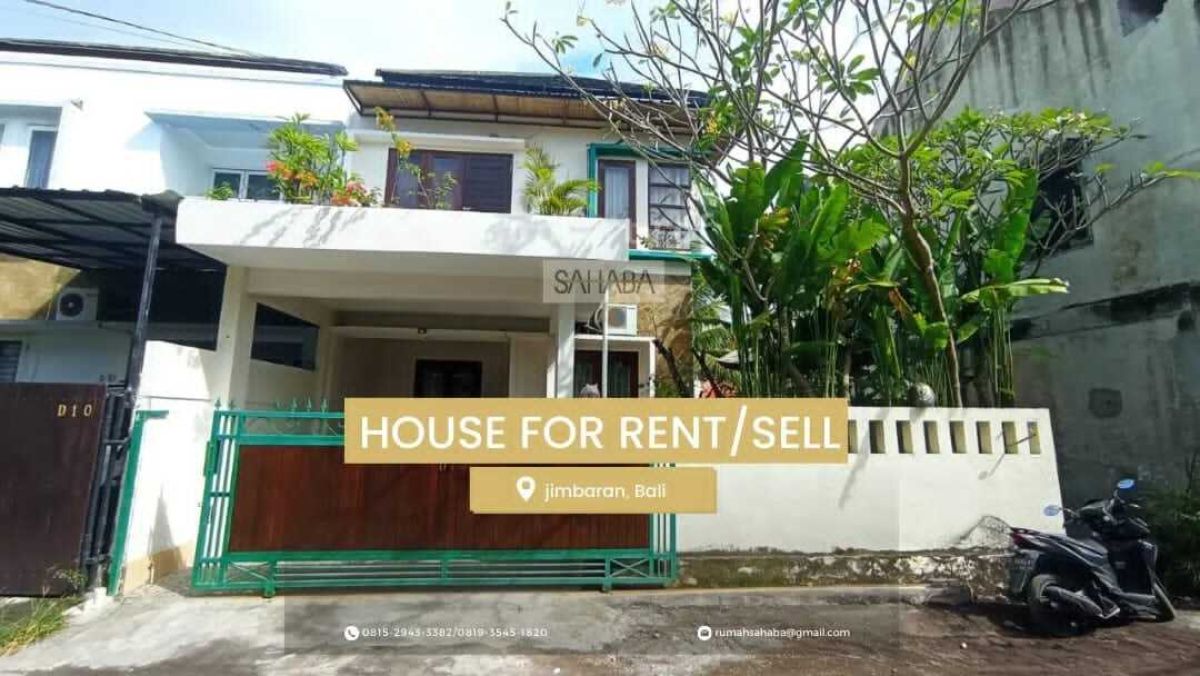 FOR RENT MONTHLY HOUSE FULL FURNISHED, STRATEGIC LOCATION IN JIMBARAN