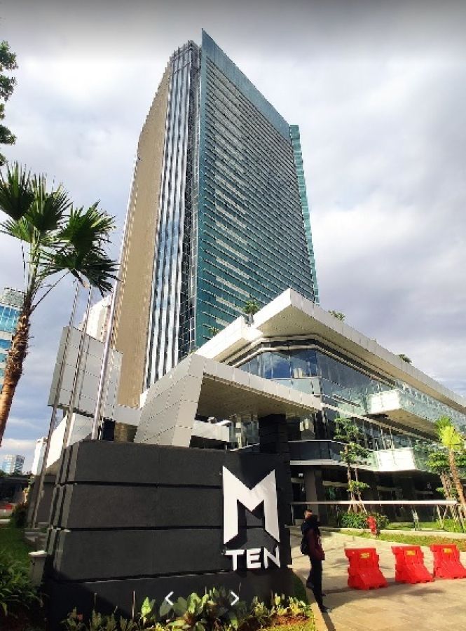 Sewa Kantor Menara Tendean 162 m2 Bare - Mampang Jakarta Selatan