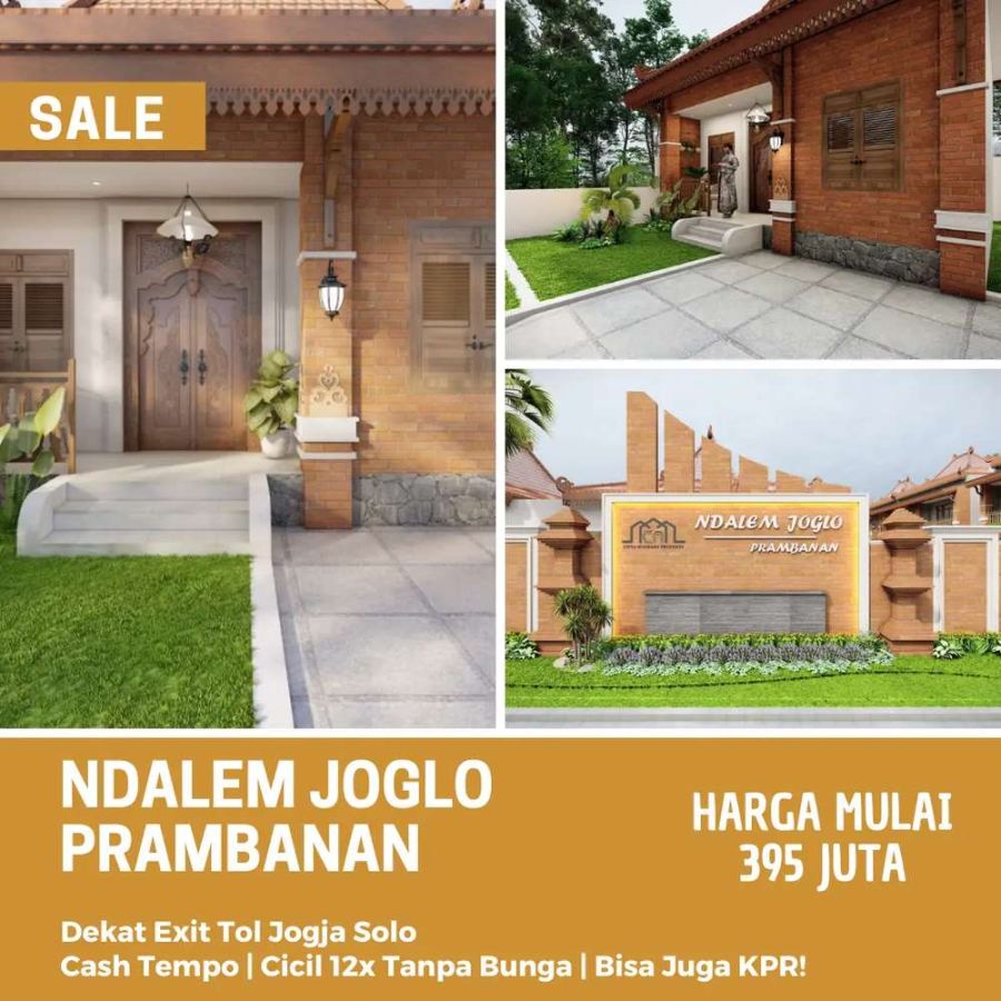 Rumah Joglo Classic Termurah Yogyakarta