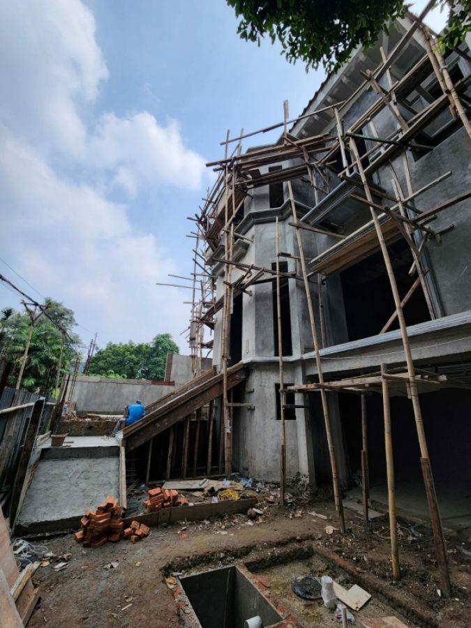 Cipete Cilandak Gaharu Modern Tropical House On Progress
