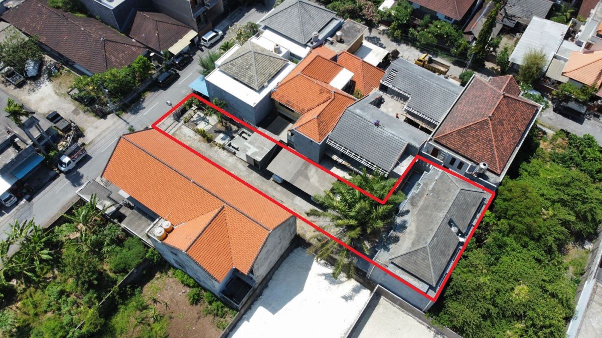Dijual Tanah 5 ARE Free Bangunan Kos Tukad Badung Renon Denpasar