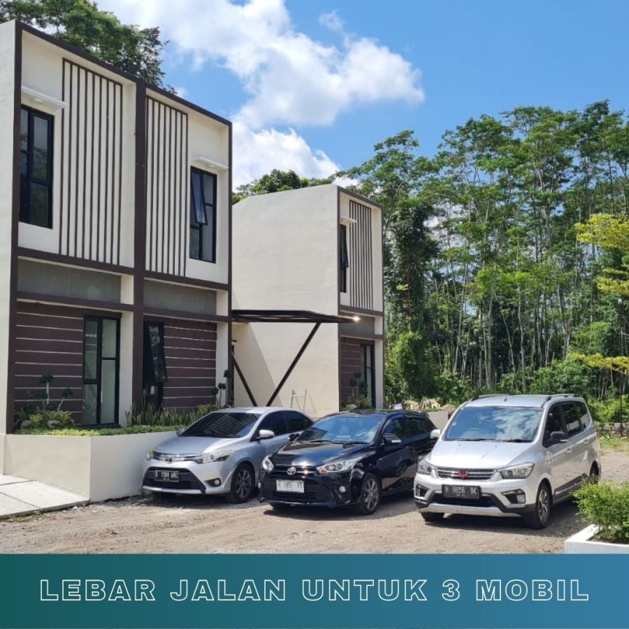 Rumah 2 Lantai Dijual Dalam Cluster Aranya Park Yogyakarta