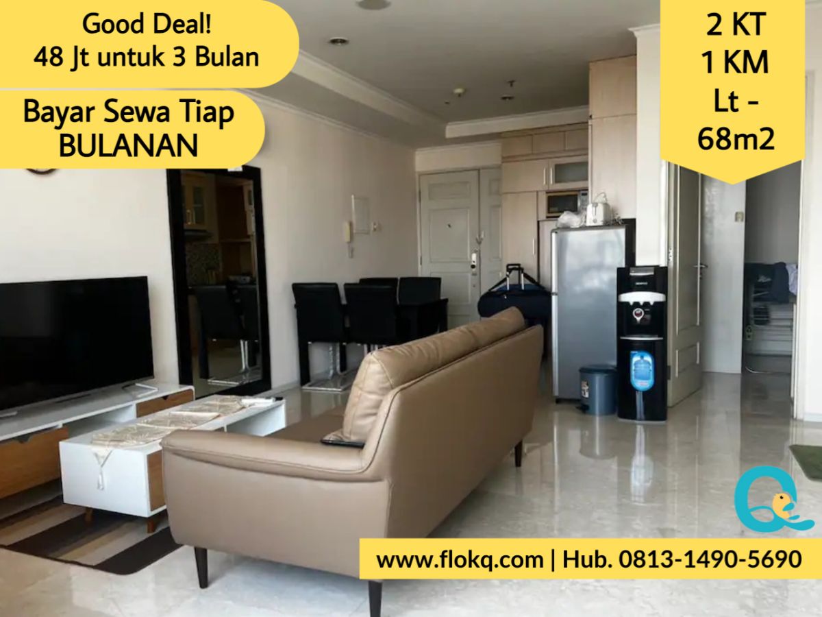 FX Residence 2BR | Sewa Apartemen di Tanah Abang Jakarta Pusat