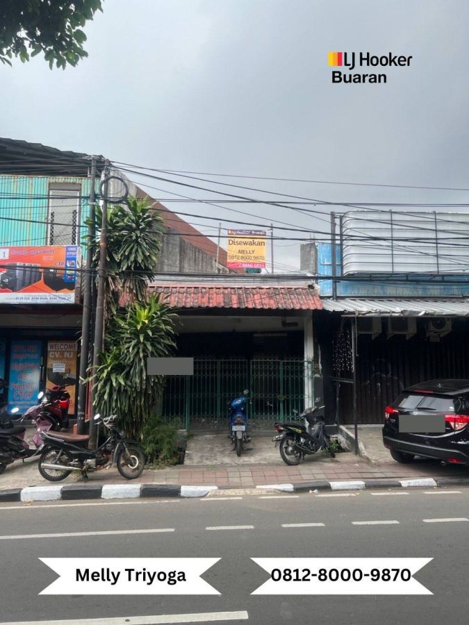 Dikontarakan Ruko Jalan Pemuda Jakarta Timur