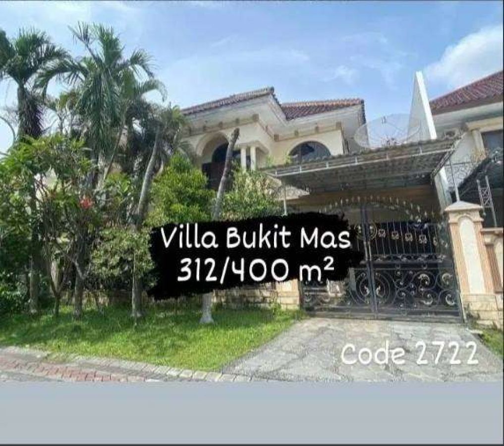 Rumah di Villa Bukit Mas lokasi nyaman