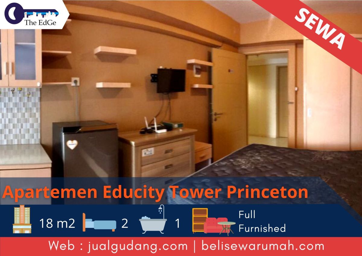 Sewa Apartemen Educity Tower Princeton - The EdGe