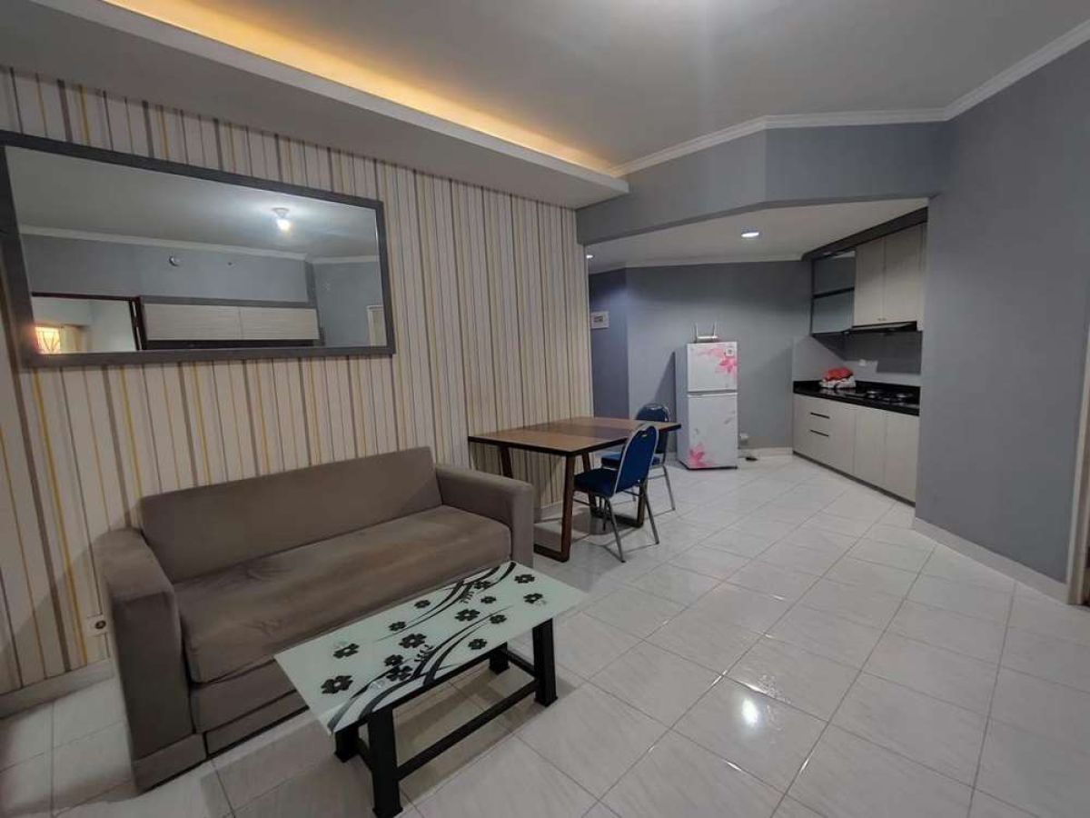 Disewakan 2 kamar apartemen gading mediterania residence HUK furnish