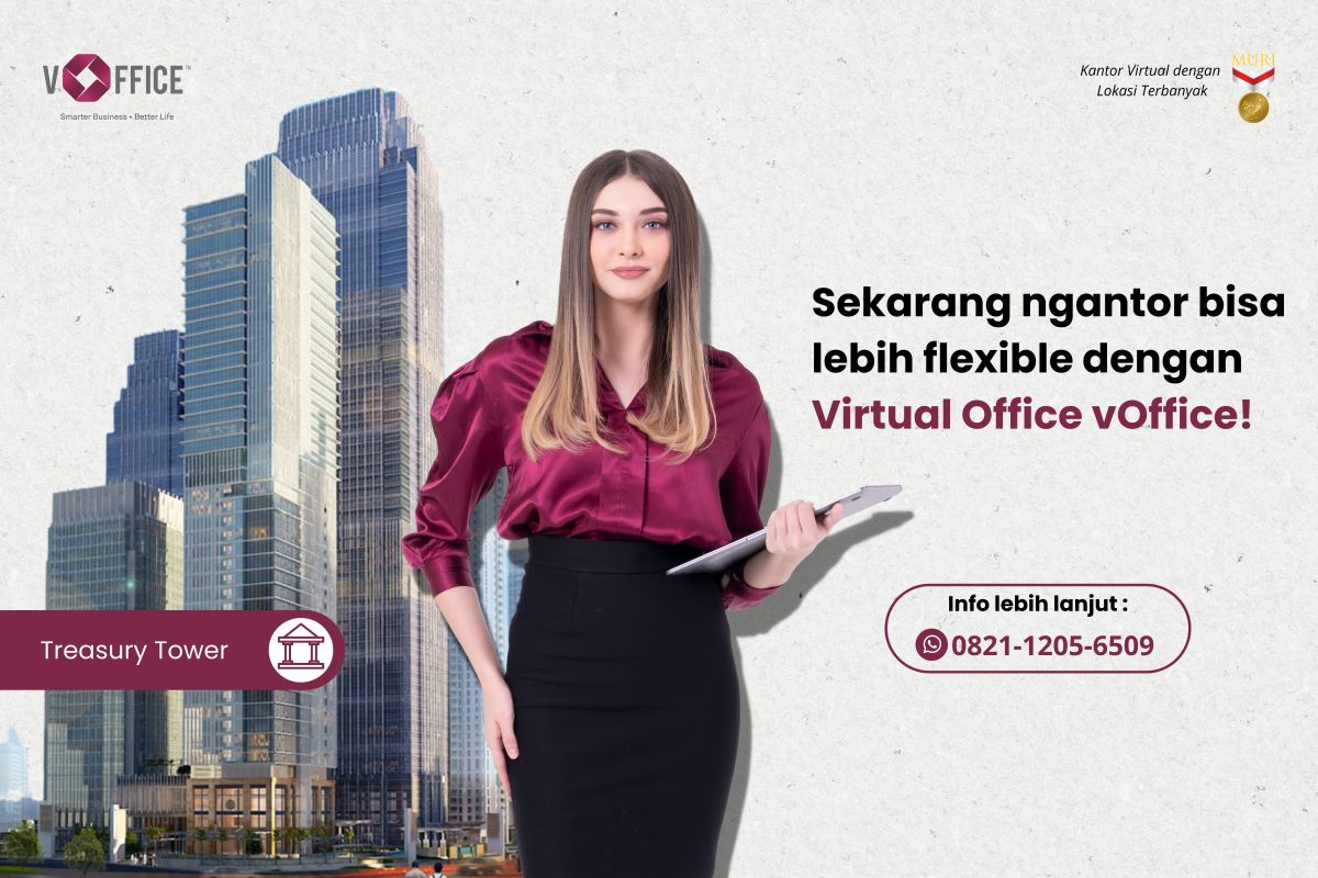 Sewa Kantor Virtual Strategis Area Kebayoran Baru Jakarta Selatan