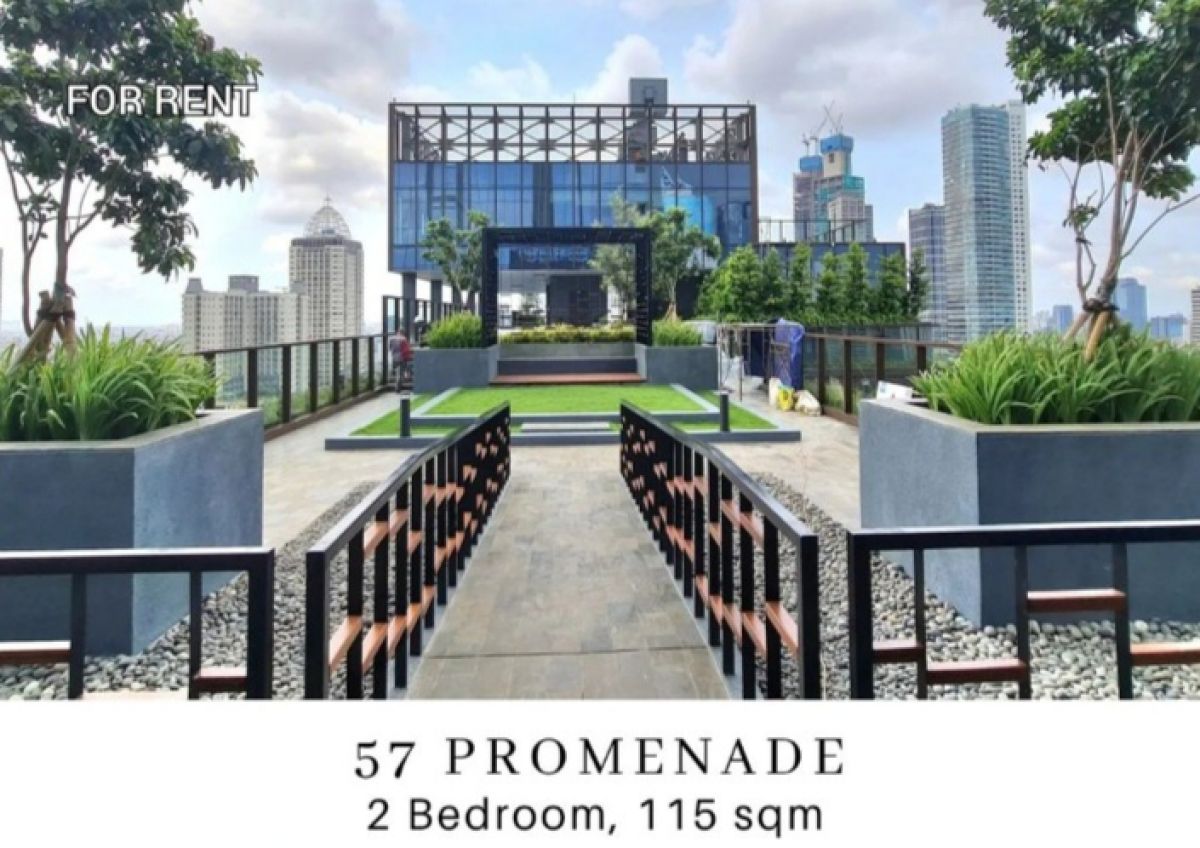 FOR RENT Fifty Seven 57 Promenade Apartment 2 BR Fully Furnished