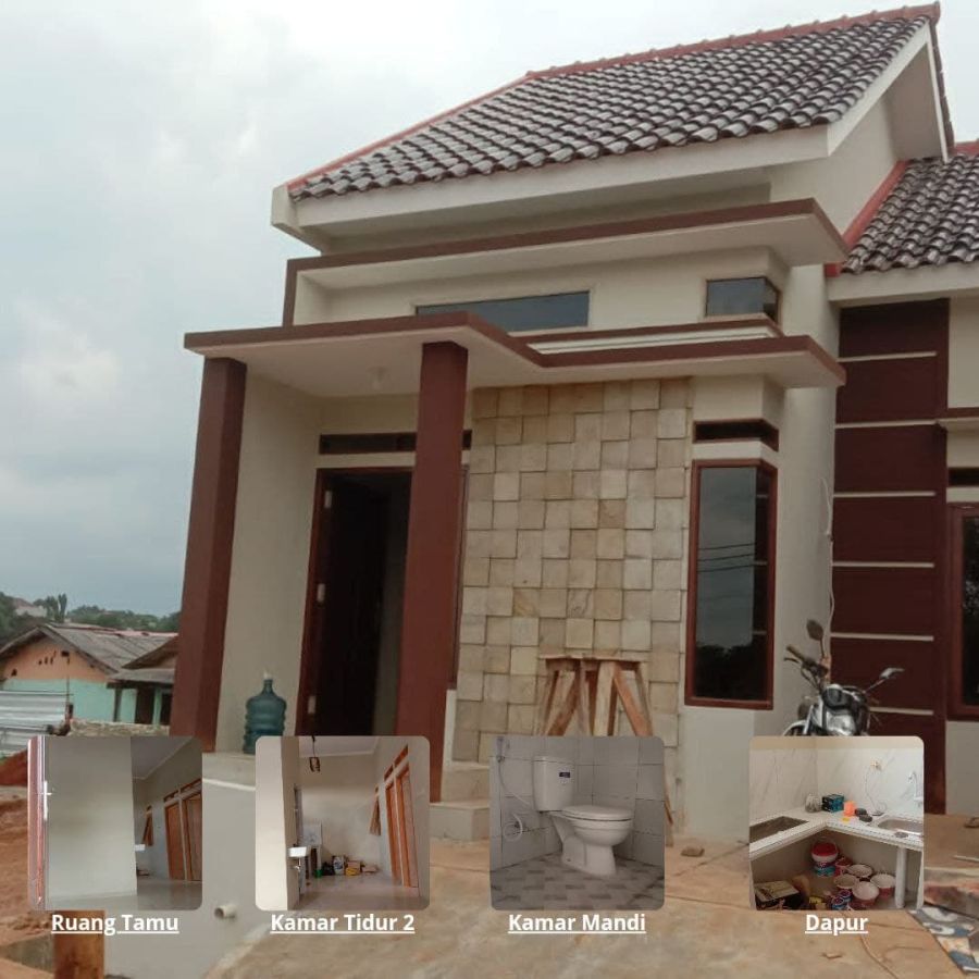 Dijual Rumah 2 Kamar Harga Paling Terjangkau di Depok Dekat Stasiun KRl DPK