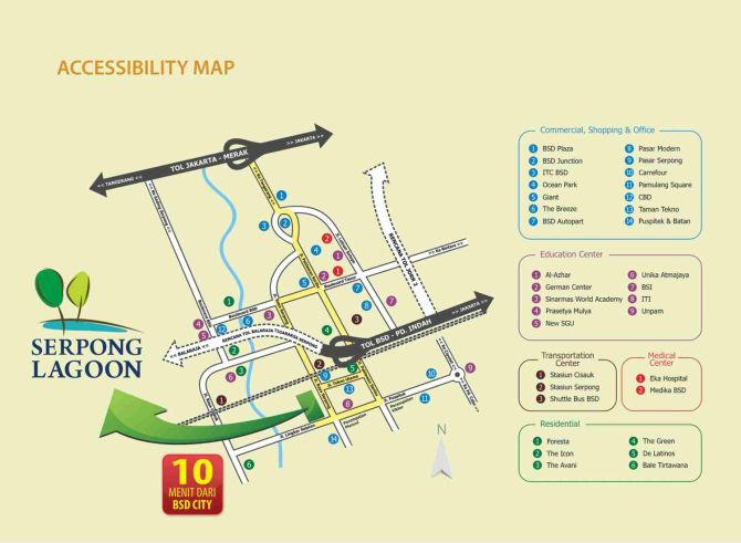 Serpong Lagoon, Tangerang Selatan | Lamudi