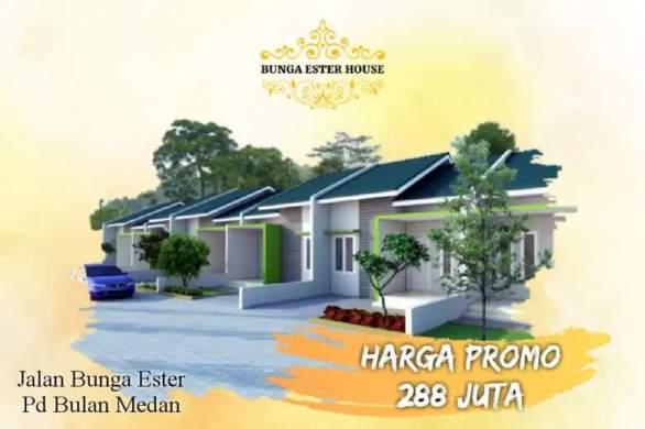 Hot Promo Murah Perumahan Bunga Ester House Padang Bulan Kota Medan