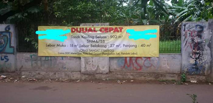  Contoh Banner Jual Tanah Kavling  desain spanduk keren