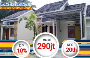  RUMAH  MODERN JOGJA DIBAWAH  300JT 