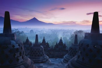 Candi Borobudur di Indonesia